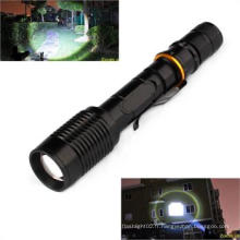 Lampe de poche oem rechargeable Tactical T6 LED Flashlight Torch + 18650 Batterie et chargeur